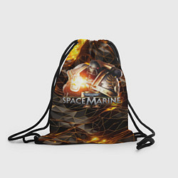 Рюкзак-мешок Warhammer 40000 space marine 2, цвет: 3D-принт