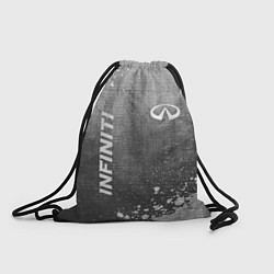 Рюкзак-мешок Infiniti - grey gradient вертикально, цвет: 3D-принт
