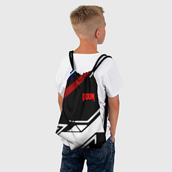 Рюкзак-мешок Doom steel geometry, цвет: 3D-принт — фото 2