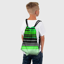 Рюкзак-мешок Разноцветные вертикальные линии, цвет: 3D-принт — фото 2