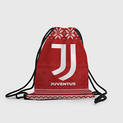 Рюкзак-мешок Новогодний Juventus, цвет: 3D-принт