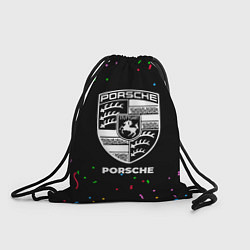 Рюкзак-мешок Porsche конфети, цвет: 3D-принт