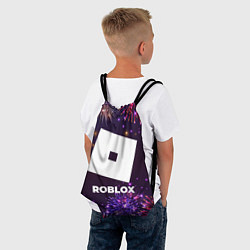 Рюкзак-мешок Праздничный Roblox, цвет: 3D-принт — фото 2