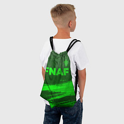 Рюкзак-мешок FNAF - green gradient посередине, цвет: 3D-принт — фото 2
