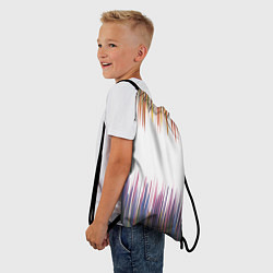 Рюкзак-мешок Бахрома, цвет: 3D-принт — фото 2