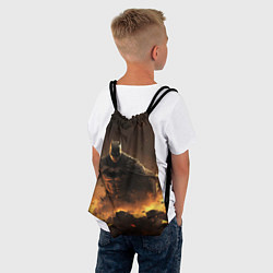 Рюкзак-мешок Batman dark city, цвет: 3D-принт — фото 2