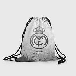 Рюкзак-мешок Real Madrid - white gradient, цвет: 3D-принт