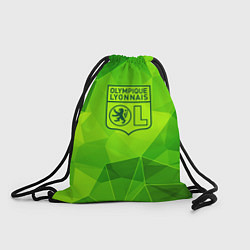 Рюкзак-мешок Lyon green poly, цвет: 3D-принт