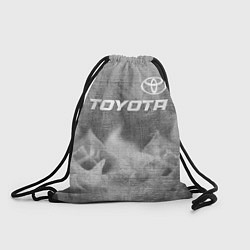 Рюкзак-мешок Toyota - grey gradient посередине, цвет: 3D-принт