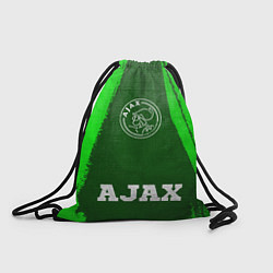 Рюкзак-мешок Ajax - green gradient по-центру, цвет: 3D-принт