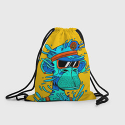 Рюкзак-мешок NFT water ape, цвет: 3D-принт