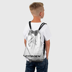 Рюкзак-мешок Citroen - white gradient по-центру, цвет: 3D-принт — фото 2