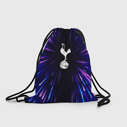 Рюкзак-мешок Tottenham neon energy, цвет: 3D-принт