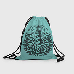 Мешок для обуви Маяк и розы