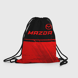 Рюкзак-мешок Mazda - red gradient посередине, цвет: 3D-принт