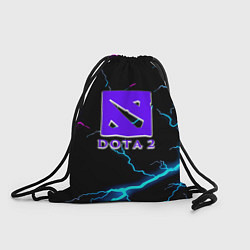 Рюкзак-мешок Dota неоновый шторм, цвет: 3D-принт
