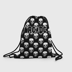 Мешок для обуви AC DC rock skull