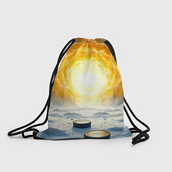 Рюкзак-мешок Шайбы в лесу, цвет: 3D-принт