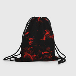 Рюкзак-мешок Color red black, цвет: 3D-принт