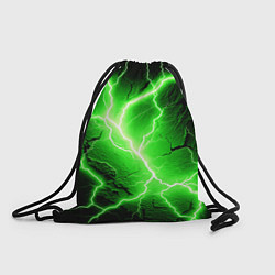 Мешок для обуви Color green black