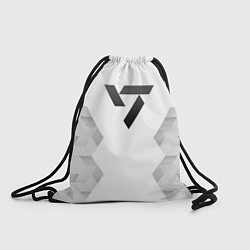 Рюкзак-мешок Seventeen white poly, цвет: 3D-принт