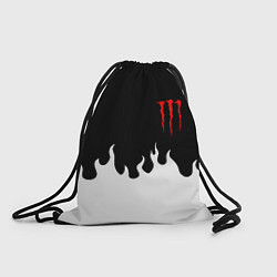 Мешок для обуви Monster energy red logo