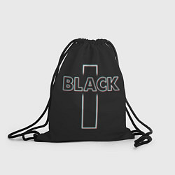 Рюкзак-мешок Black - cross, цвет: 3D-принт