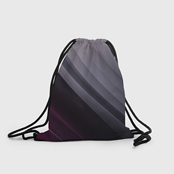 Рюкзак-мешок Color black grey, цвет: 3D-принт