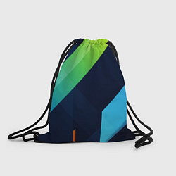 Рюкзак-мешок Multicolored, цвет: 3D-принт