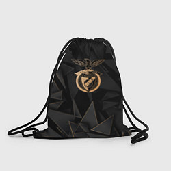 Рюкзак-мешок Benfica golden poly, цвет: 3D-принт