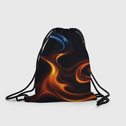 Рюкзак-мешок The color is fire orange, цвет: 3D-принт