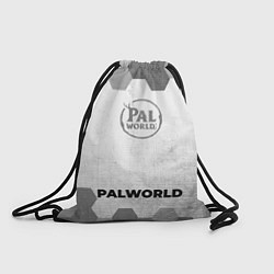 Рюкзак-мешок Palworld - white gradient по-центру, цвет: 3D-принт