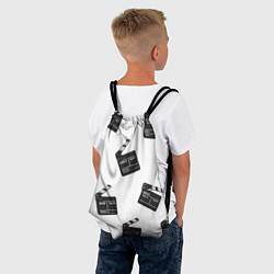 Рюкзак-мешок Съёмочная хлопушка, цвет: 3D-принт — фото 2