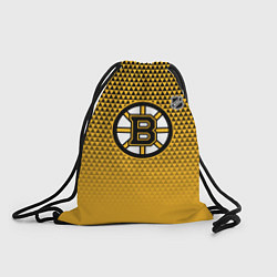 Рюкзак-мешок Бостон Брюинз - паттерн треугольников, цвет: 3D-принт