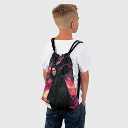 Рюкзак-мешок Bones в мантии со звездами, цвет: 3D-принт — фото 2