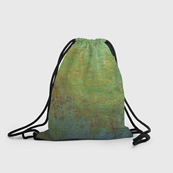 Рюкзак-мешок Абстракция - green oil stain, цвет: 3D-принт