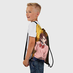 Рюкзак-мешок Недовольная Сиратори Айра, цвет: 3D-принт — фото 2