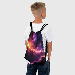 Рюкзак-мешок Фантастические космические туманы, цвет: 3D-принт — фото 2