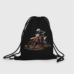 Рюкзак-мешок Motocross racer, цвет: 3D-принт