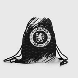 Рюкзак-мешок Chelsea штрихи красок текстура, цвет: 3D-принт