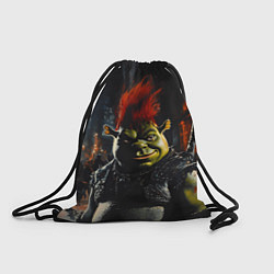 Рюкзак-мешок Шрек боец с катаной, цвет: 3D-принт