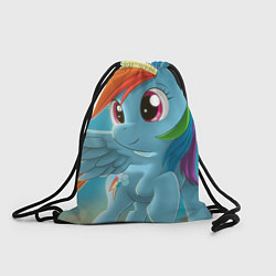 Рюкзак-мешок My littlle pony, цвет: 3D-принт