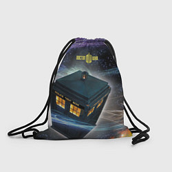 Рюкзак-мешок Police Box, цвет: 3D-принт