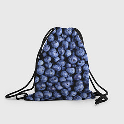 Рюкзак-мешок Черника, цвет: 3D-принт