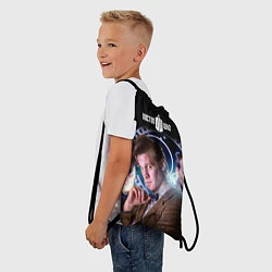 Рюкзак-мешок Одиннадцатый Доктор, цвет: 3D-принт — фото 2