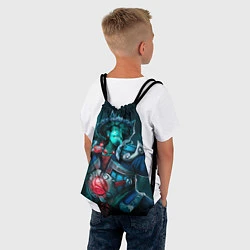 Рюкзак-мешок Storm Spirit, цвет: 3D-принт — фото 2