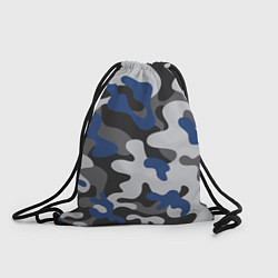 Рюкзак-мешок Зимний камуфляж, цвет: 3D-принт