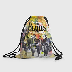 Рюкзак-мешок The Beatles: Colour Spray, цвет: 3D-принт