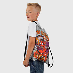Рюкзак-мешок Freddy Pizza, цвет: 3D-принт — фото 2