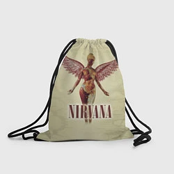Рюкзак-мешок Nirvana Angel, цвет: 3D-принт